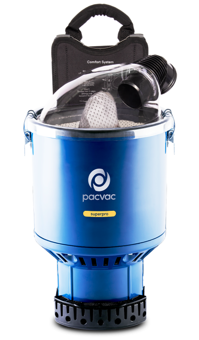 Superpro backpack vacuum cleaner