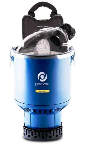 Superpro backpack vacuum cleaner
