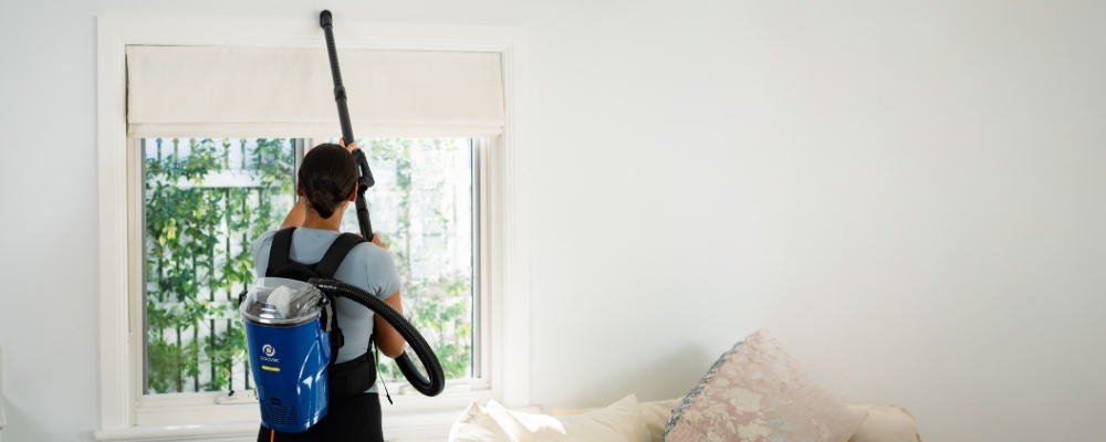 Pacvac Velo backback vacuum cleaner