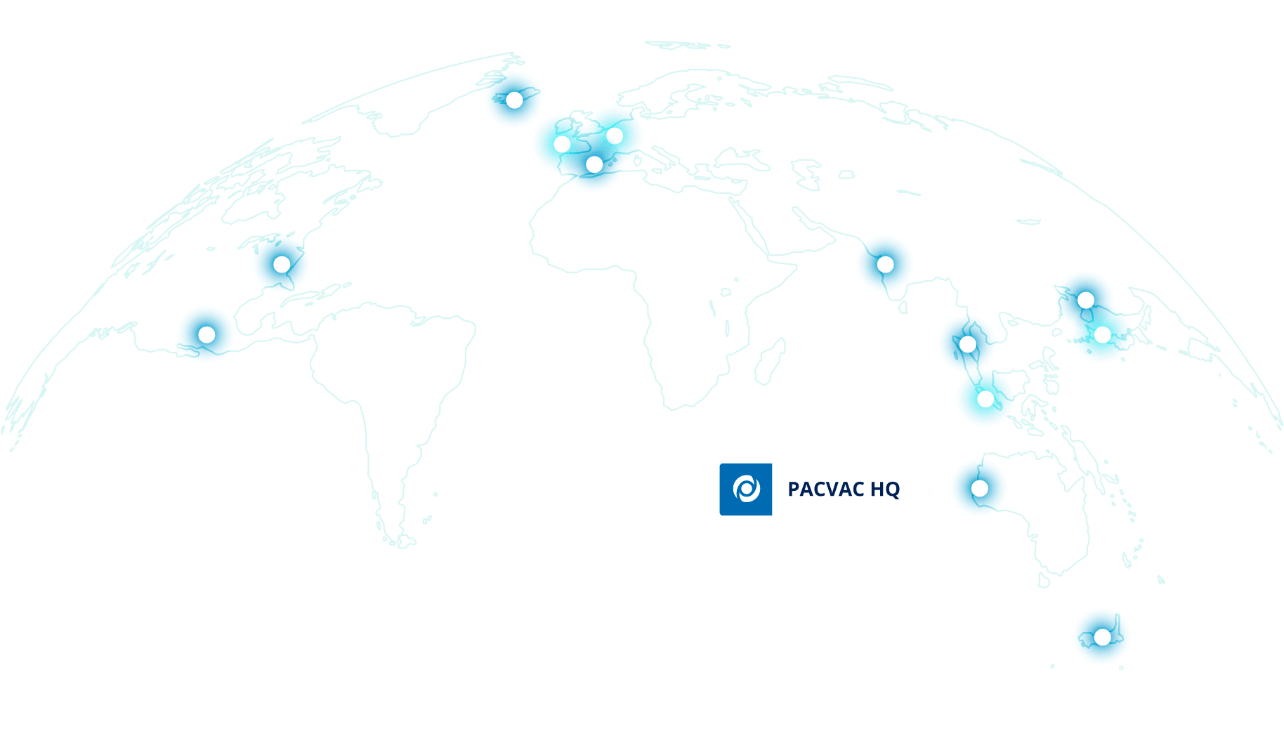 150+ distributors worldwide, to offer support wherever you need it.